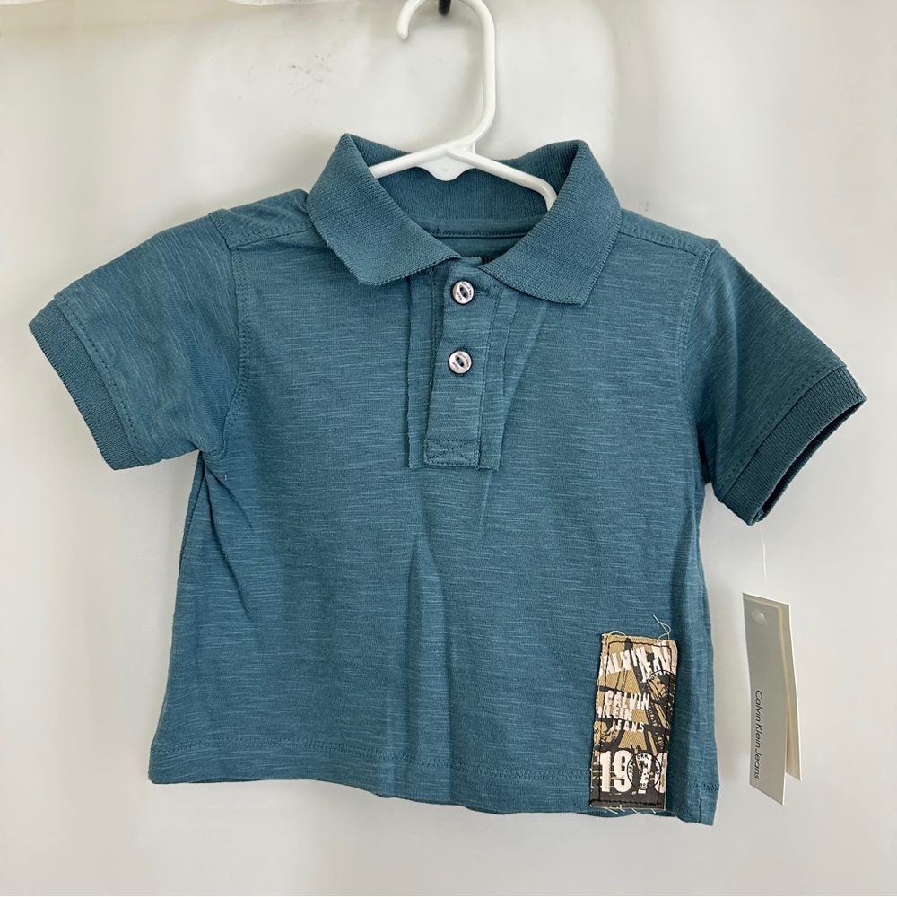Boy’s NWT Calvin Klein Polo Size 12M
